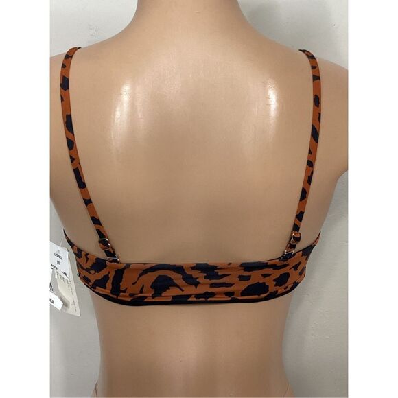 New. L*SPACE animal print bikini. Medium. MSRP $178 - Picture 6 of 9